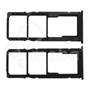 Держатель SIM для Xiaomi Redmi 8 (M1908C3IC) Черный