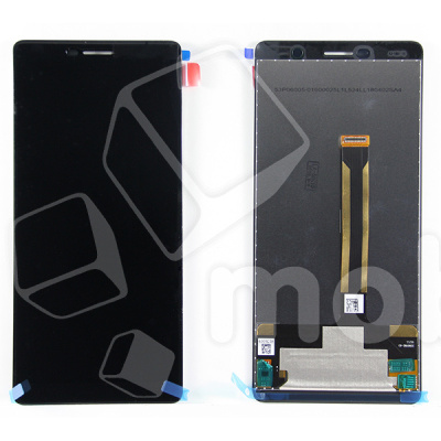 Дисплей для Nokia 7 Plus (TA-1046) в сборе с тачскрином Черный - Оптима