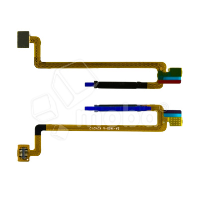 Шлейф для Xiaomi Poco M6 4G/Redmi 13 4G (2404APC5FG/24040RN64Y) сканер отпечатка пальцев Черный