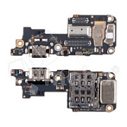 Шлейф для Vivo iQOO Neo 10 (I2405) плата на системный разъем/разъем SIM/микрофон - Премиум