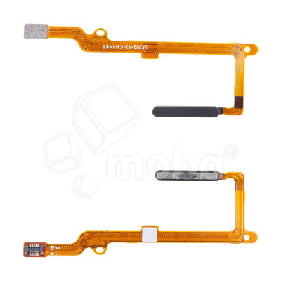 Шлейф для Huawei Nova 12i (CTR-L81) сканер отпечатка пальцев Черный