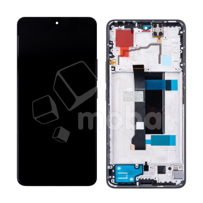 Дисплей для Xiaomi Poco X6 5G/Redmi Note 13 Pro 5G (23122PCD1G/2312DRA50C/2312CRAD3C/2312DRA50G/2312DRA50I) модуль с рамкой Черный - OR (SP)