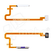 Шлейф для Tecno Spark 10 Pro (KI7) сканер отпечатка пальцев Белый