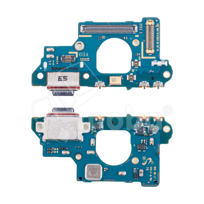 Шлейф для Samsung Galaxy S20 FE 5G (G781V) плата системный разъем/микрофон - Премиум