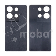 Задняя крышка для Infinix Note 30 4G (X6833B/X6716B) Черный (имитация кожи)
