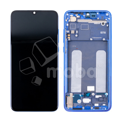 Дисплей для Xiaomi Mi 9 Lite (M1904F3BG) модуль с рамкой Синий - OR (SP)