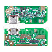 Шлейф для Doogee S100 плата на системный разъем/микрофон - Премиум