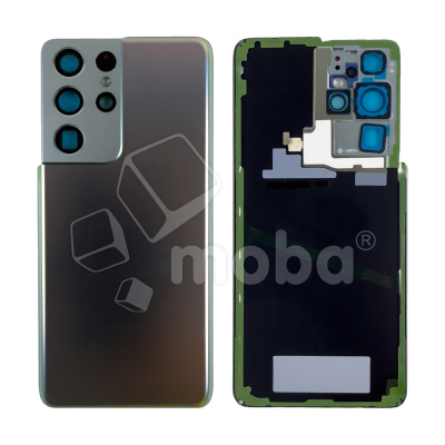 Задняя крышка для Samsung Galaxy S21 Ultra (G998B) Серебро - OR