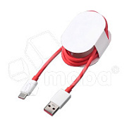 Кабель USB - Type-C для OnePlus/OPPO/Realme/Vivo (100W, SuperVOOC) (тех.упак.) Красный