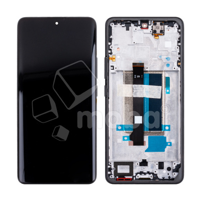 Дисплей для Xiaomi Redmi Note 13 Pro+ (23090RA98C/23090RA98G/23090RA98I) модуль с рамкой Черный - OR (SP)