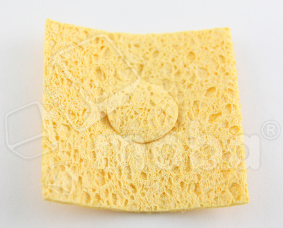 Губка для очистки паяльника (5*5 см, целлюлоза)