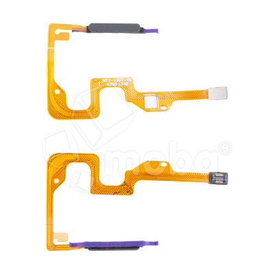 Шлейф для Huawei Honor X7 (CMA-LX1/CMA-LX2) сканер отпечатка пальцев Черный