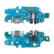 Шлейф для Samsung Galaxy A14 5G (A146B) плата системный разъем/разъем гарнитуры/микрофон - Премиум