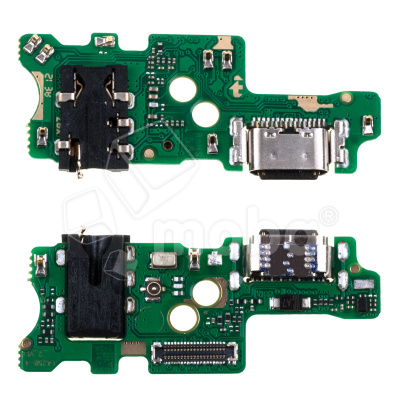 Шлейф для Infinix Hot 11S (X6812B) плата на системный разъем/разъем гарнитуры/микрофон