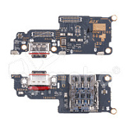 Шлейф для Realme 12 Pro 5G/12 Pro+ 5G (RMX3842/RMX3840/RMX3841) плата системный разъем/разъем SIM/микрофон