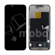 Дисплей для iPhone 13 Pro (A2640) в сборе с тачскрином Черный - DD (Soft OLED, Full HD, 120 Гц) (с верификацией = с привязкой без ошибки)