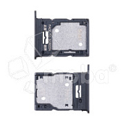 Держатель SIM для Xiaomi Poco X4 Pro 5G (2201116PG) Черный