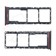 Держатель SIM для Tecno Spark 30 Pro (KL7) Черный