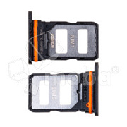 Держатель SIM для Xiaomi Poco X5 Pro 5G (22101320G) Черный