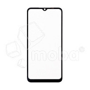 Стекло для переклейки Xiaomi Redmi 9A/9C/10A (M2006C3LG/M2006C3MNG/220233L2G) в сборе с OCA пленкой Черный - OR (Mitsubishi)
