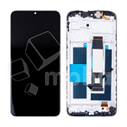 Дисплей для Xiaomi Poco M3/Redmi 9T (M2010J19CG/M2010J19SY) модуль с рамкой Черный - OR