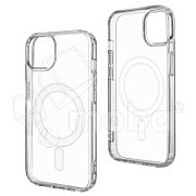 Чехол-накладка для iPhone 14 Plus (Magsafe, прозрачный)