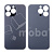 Задняя крышка для iPhone 13 Pro (A2640) Серый (стекло, узкий вырез под камеру, логотип)
