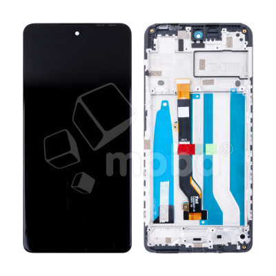 Дисплей для Tecno Spark 10 Pro (KI7) модуль с рамкой Черный - OR
