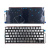 Подсветка клавиатуры для ноутбука MacBook Air M2 13" A2681/A2941/A3113/A3114 (2022-2024, прямой Enter RU) Черный