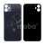 Задняя крышка для iPhone 11 (A2221) Черный (стекло, монолит, широкий вырез под камеру, логотип) - Премиум