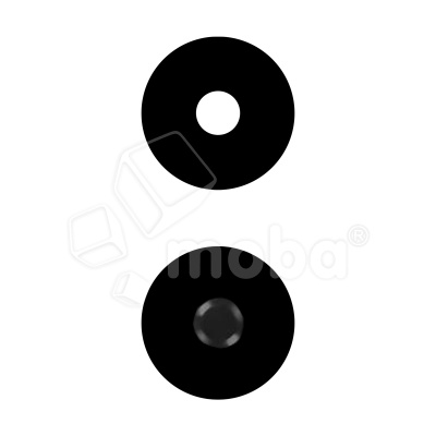 Стекло камеры для Tecno Spark Go 2 (KM4) (комплект 2 шт.) Черный