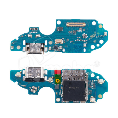 Шлейф для Huawei Nova Y91 (STG-LX1) плата системный разъем/разъем SIM/микрофон - Премиум