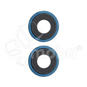 Стекло камеры для iPhone 13/13 mini (комплект 2 шт.) Синий