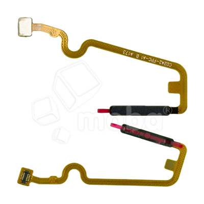 Шлейф для Infinix Note 12 Pro/12 2023 (X676B/X676C) сканер отпечатка пальцев Серый