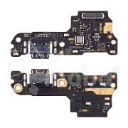 Шлейф для Xiaomi Poco M7 4G/Redmi 15 4G (25062PC34G/25062RN2DY) плата системный разъем/микрофон - Премиум