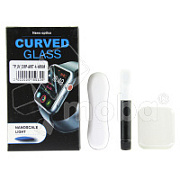 Защитное стекло "UV комплект" для Apple Watch 4/5/6/SE/SE 2022/SE 2023/SE 2024/SE 2025 (44 мм) (клей, лампа)