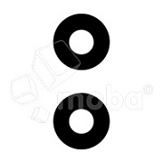 Стекло камеры для Samsung Galaxy A06 4G (A065F) (комплект 2 шт.) Черный