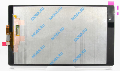 Дисплей для Sony Tablet Z3 Compact в сборе с тачскрином Черный - Ориг