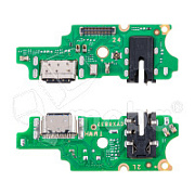 Шлейф для Infinix Hot 40/40 Pro (X6836/X6837) плата на системный разъем/разъем гарнитуры/микрофон