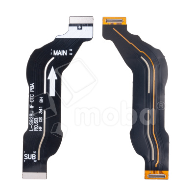 Шлейф для Samsung Galaxy S24 Ultra (S928B) межплатный (широкий)