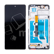 Дисплей для Tecno Camon 30 4G (CL6) модуль с рамкой Черный - OR