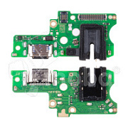 Шлейф для Tecno Camon 20 Pro 4G (CK7n) плата на системный разъем/разъем гарнитуры/микрофон - Премиум