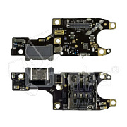 Шлейф для Huawei Honor 90 (REA-NX9) плата на системный разъем/разъем SIM/микрофон - Премиум