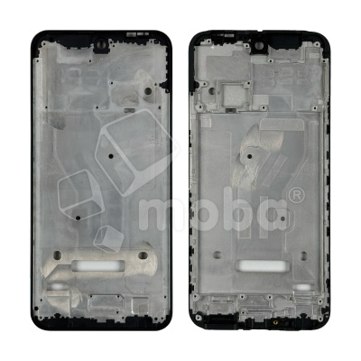 Рамка дисплея для Tecno Spark 30C 4G (KL5n) Черный (возможен дефект ЛКП)