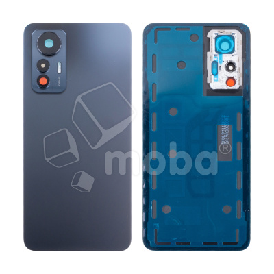 Задняя крышка для Xiaomi 12 Lite (2203129G) Черный - Премиум