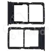 Держатель SIM для Huawei Honor X8 4G/5G (TFY-LX1/VNE-N41) Черный