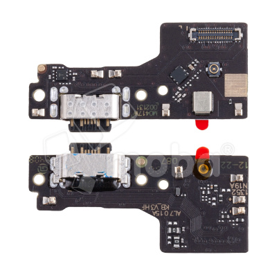 Шлейф для Xiaomi Poco M6 4G/Redmi 13 4G (2404APC5FG/24040RN64Y) плата системный разъем/микрофон