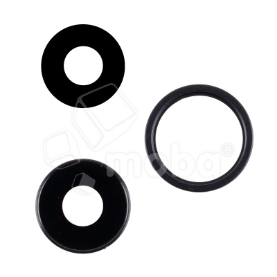 Стекло камеры для iPhone 16e (A3408/A3409/A3410/A3212) Черный