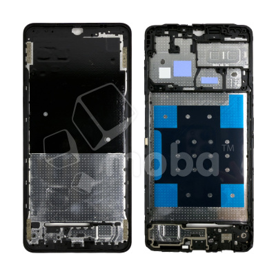 Рамка дисплея для Samsung Galaxy A06 (A065F) Черный (возможен дефект ЛКП)