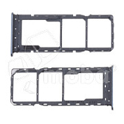 Держатель SIM для Realme C65 4G (RMX3910) Черный